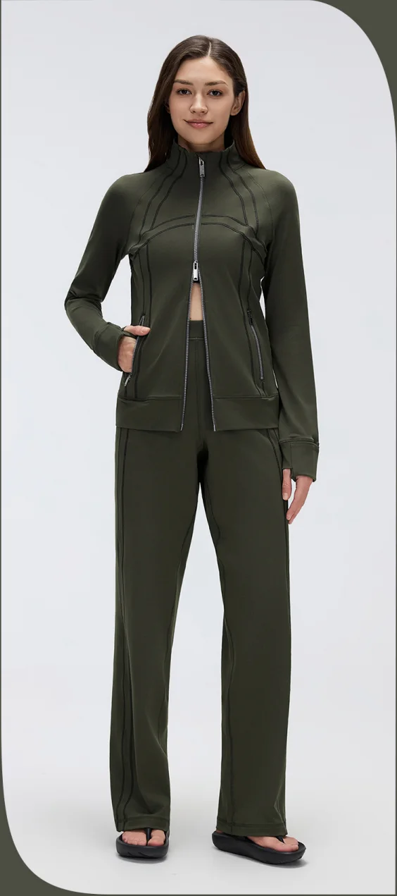 D26105 — Zip-front casual jacket